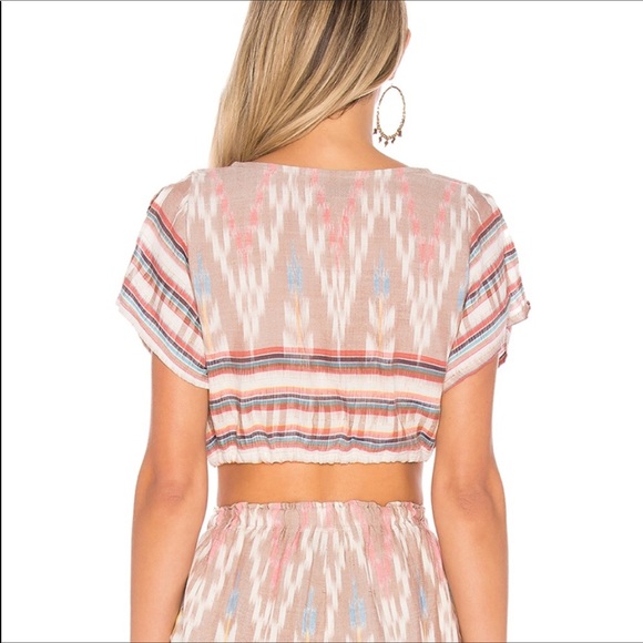 Cleobella Celaya Crop Top in Orange - Picture 3 of 6